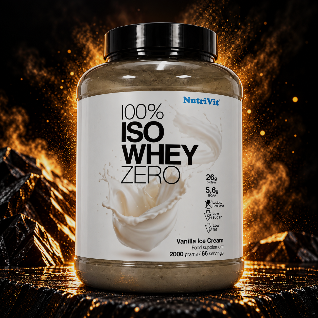 NutriVit 100% Iso Whey Zero 2000g