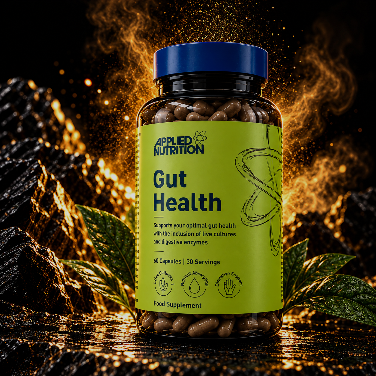 Applied Nutrition Solutions Gut Health 60 Caps