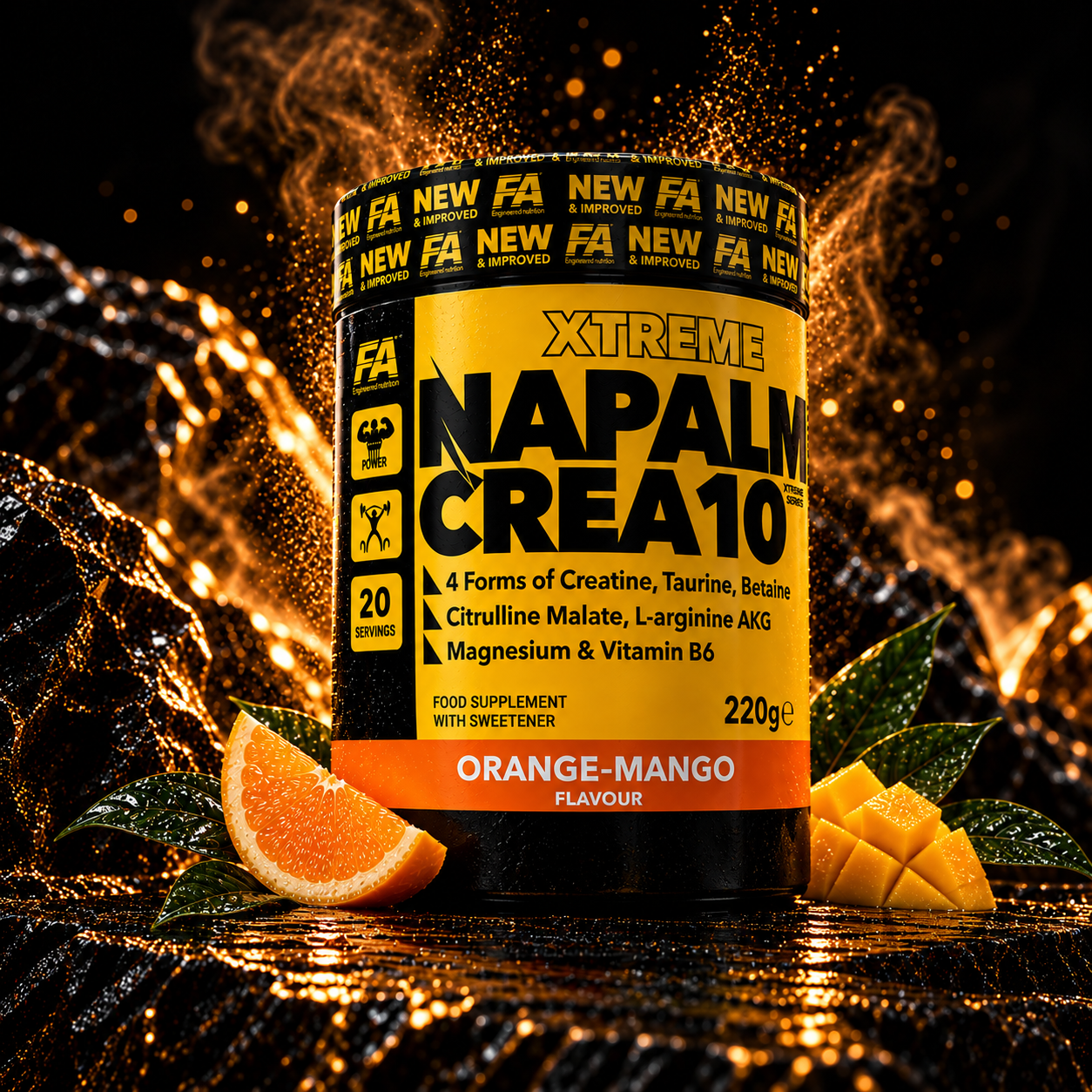 FA Nutrition Napalm Crea10 - 234g