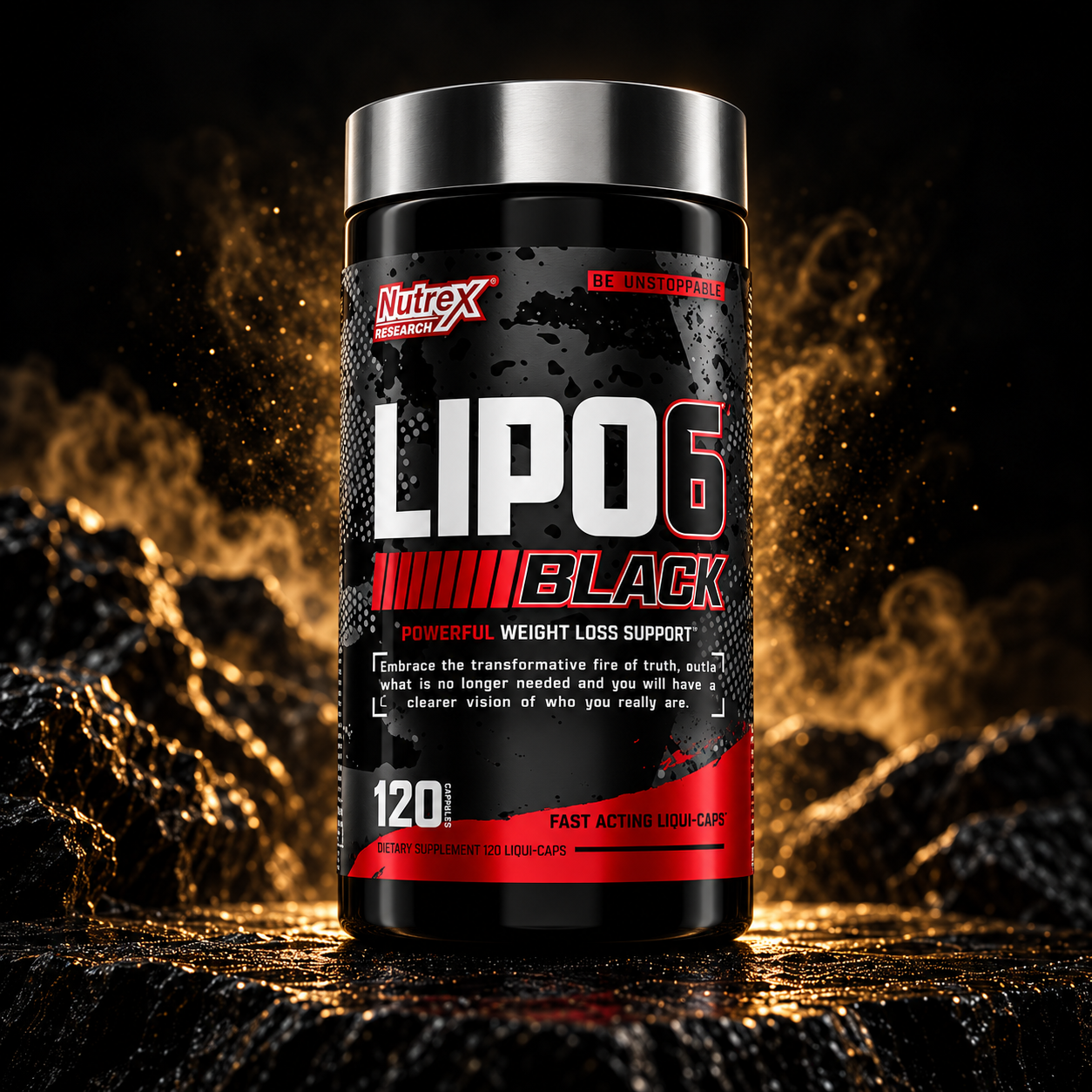 Nutrex Research Lipo 6 Black 120 Caps