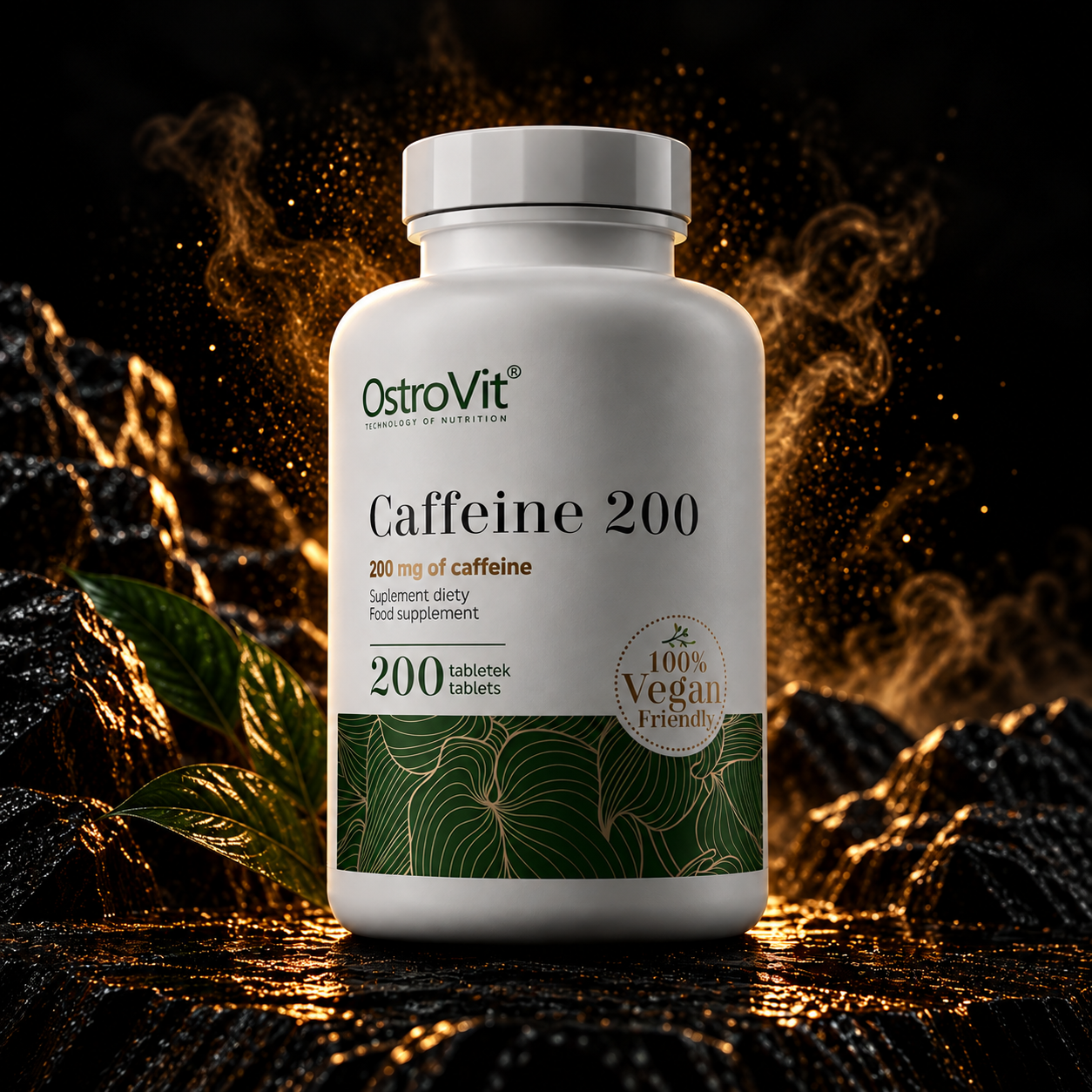 OstroVit Caffeine 200 200 Vege Tabs