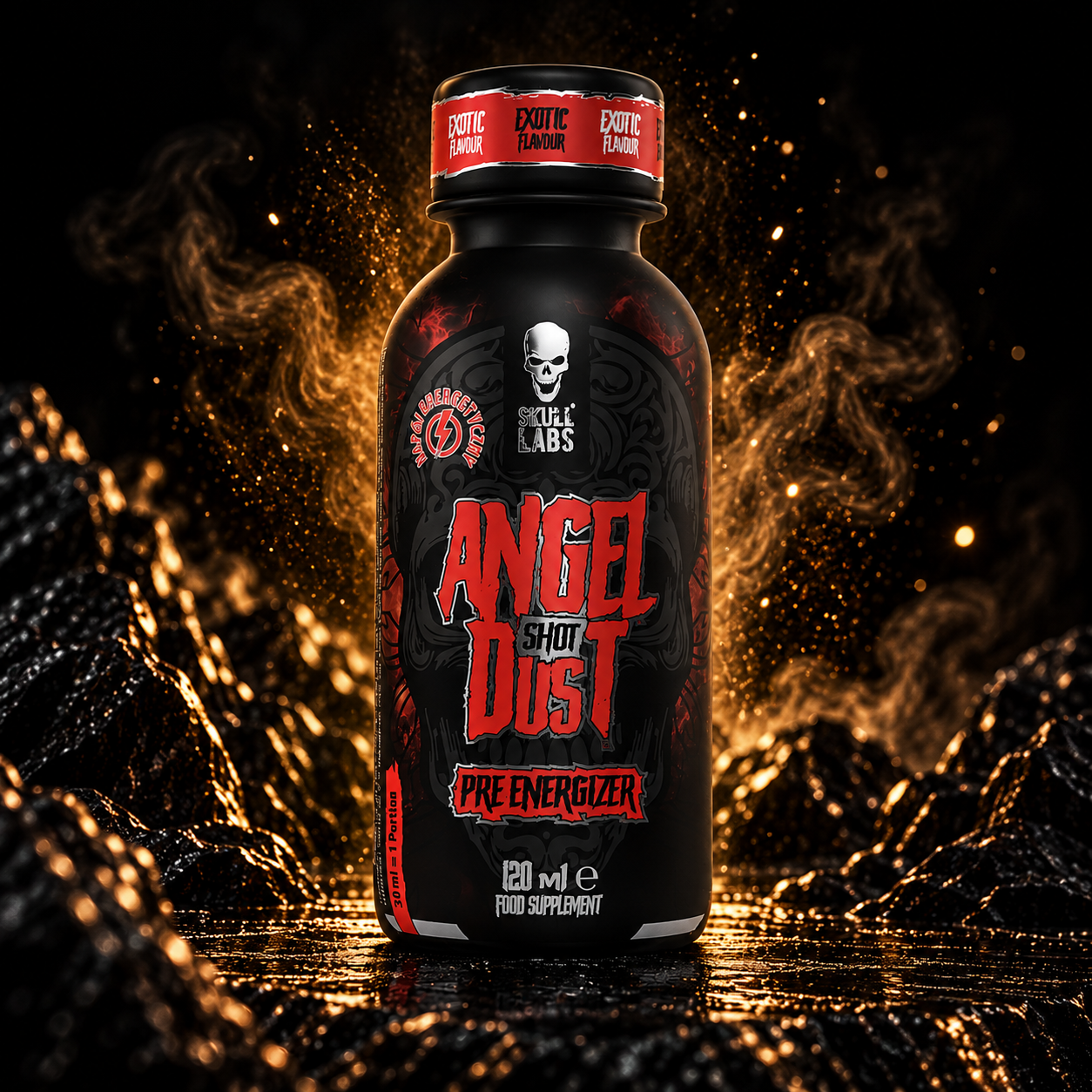 Skull Labs Angel Dust Shot 120ml x12 Exotic
