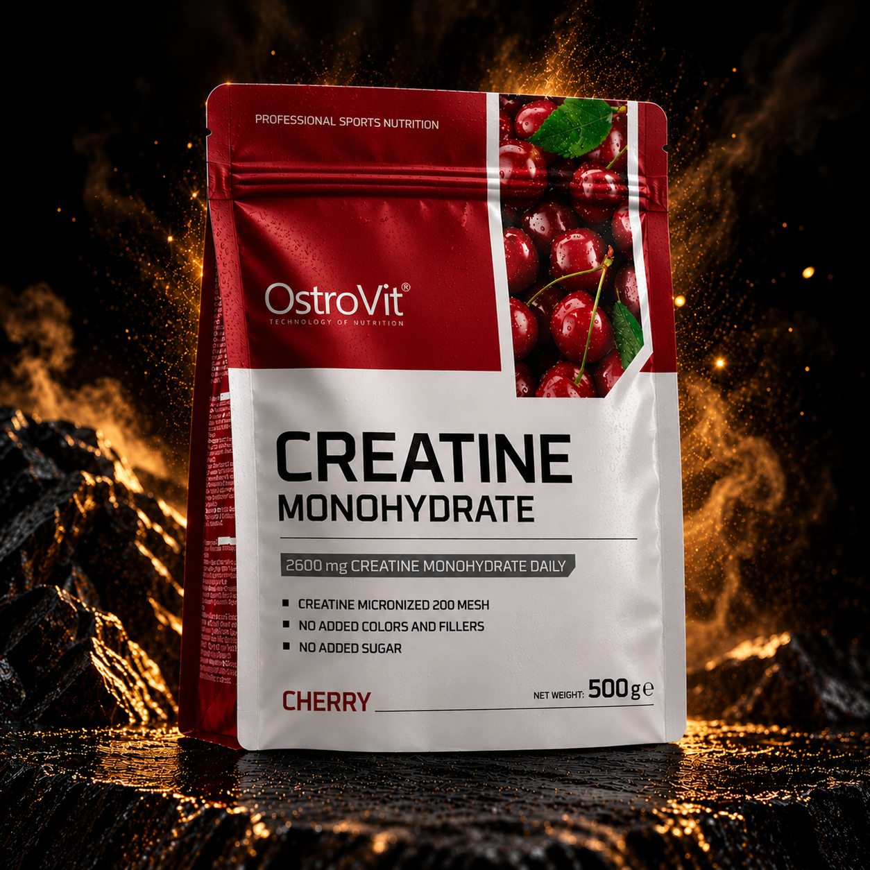 OstroVit Creatine Monohydrate - 500g – Cherry