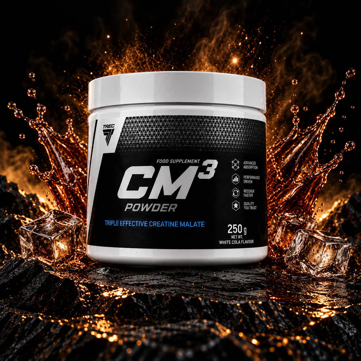 Trec Nutrition CM3 Powder - 250g – White Cola