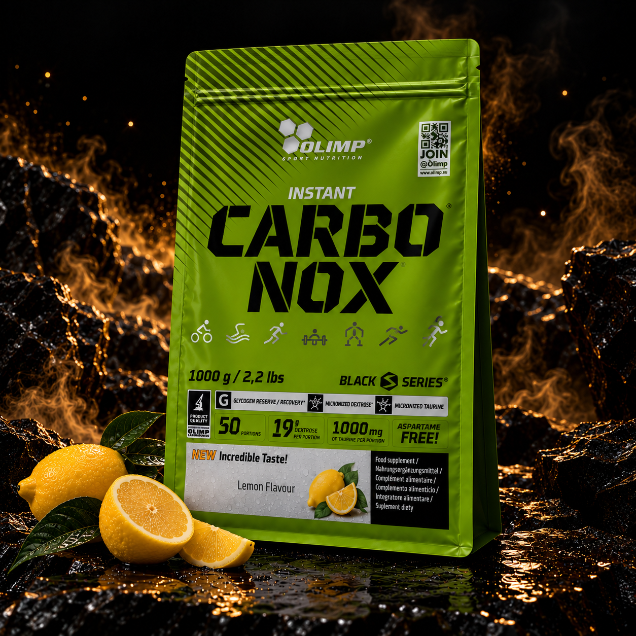 Olimp Carbo-Nox 1000g – Lemon