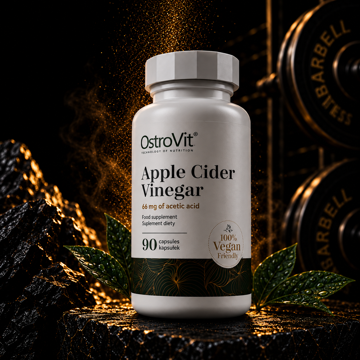 OstroVit Apple Cider Vinegar - 90 Vege Caps
